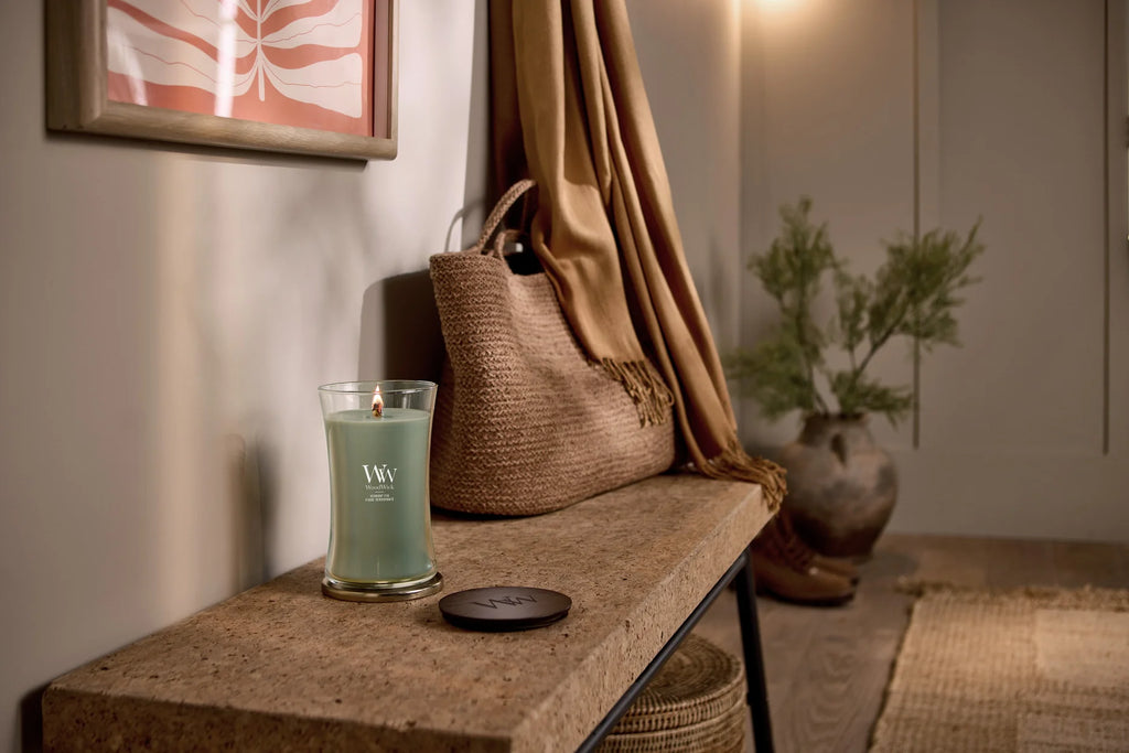 WoodWick - Verdant Fig - Large Geurkaars
