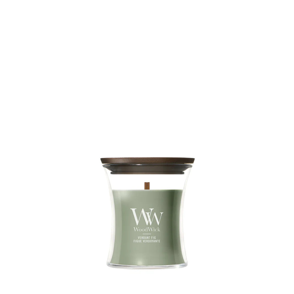 WoodWick - Verdant Fig - Mini Geurkaars