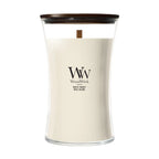 WoodWick - White Honey - Large Geurkaars
