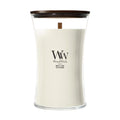 WoodWick - White Teak - Large Geurkaars