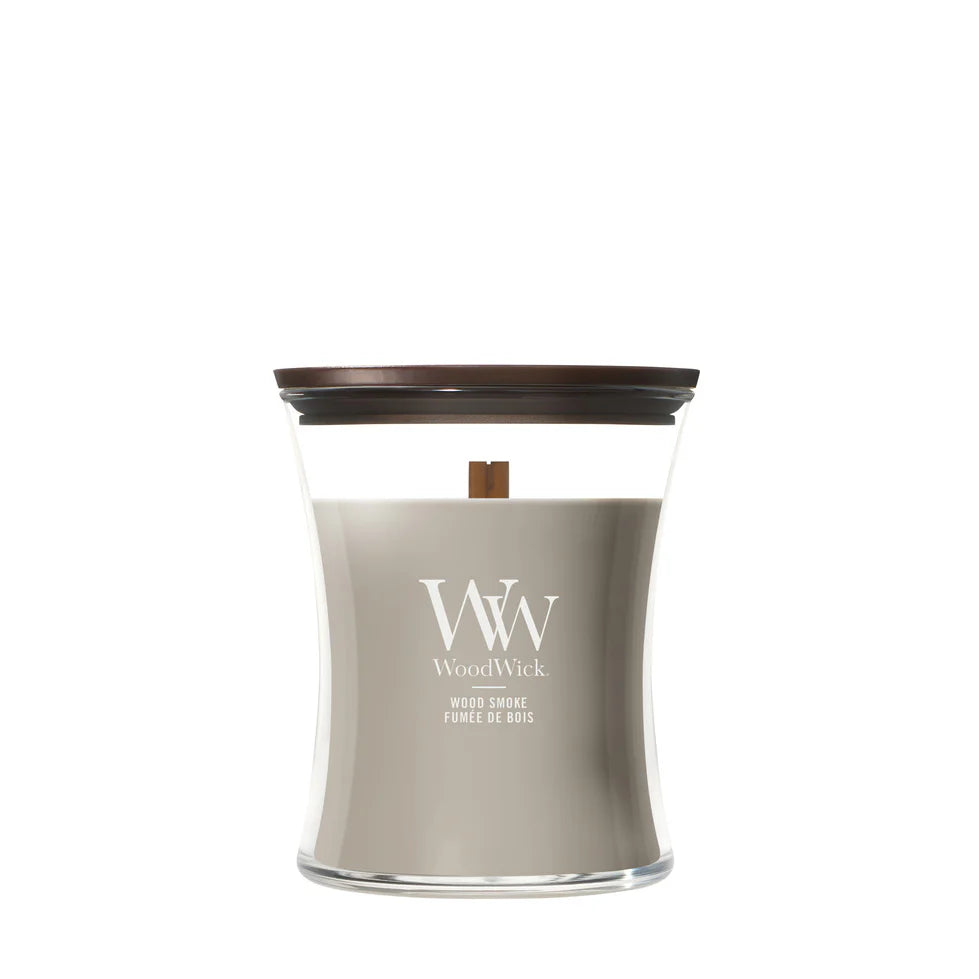 WoodWick - Wood Smoke - Medium Scented Candle