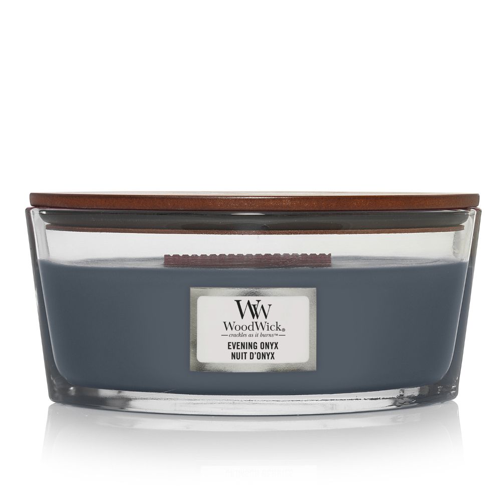WoodWick - Evening Onyx Ellipse Geurkaars