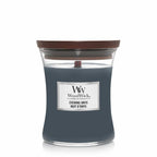 WoodWick - Evening Onyx Medium Geurkaars