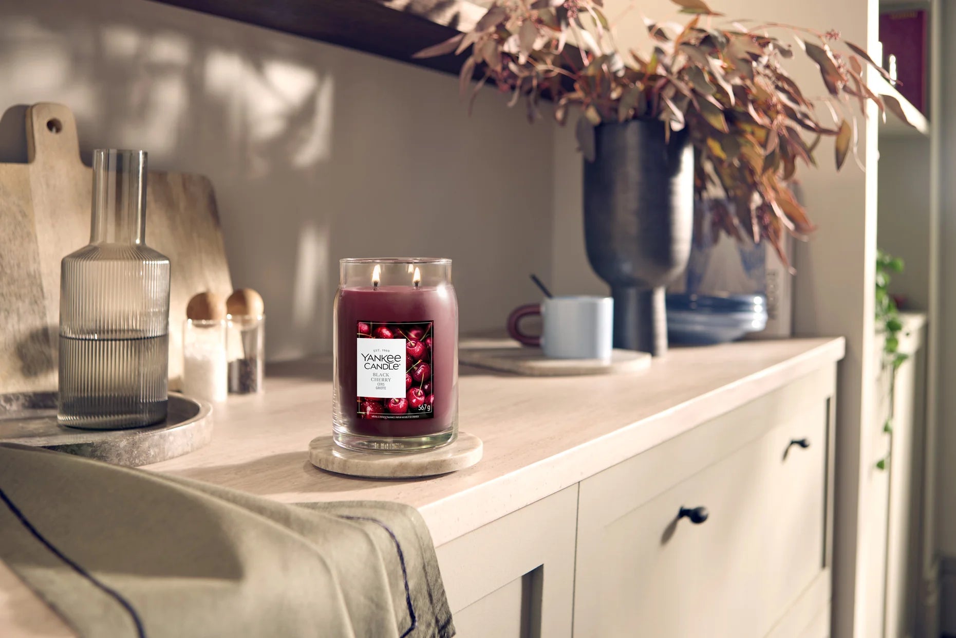 Yankee Candle - Black Cherry - Large Jar
