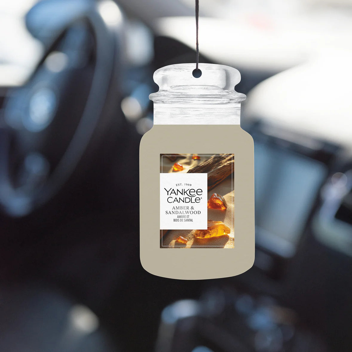 Yankee Candle - Amber & Sandalwood - Car Jar