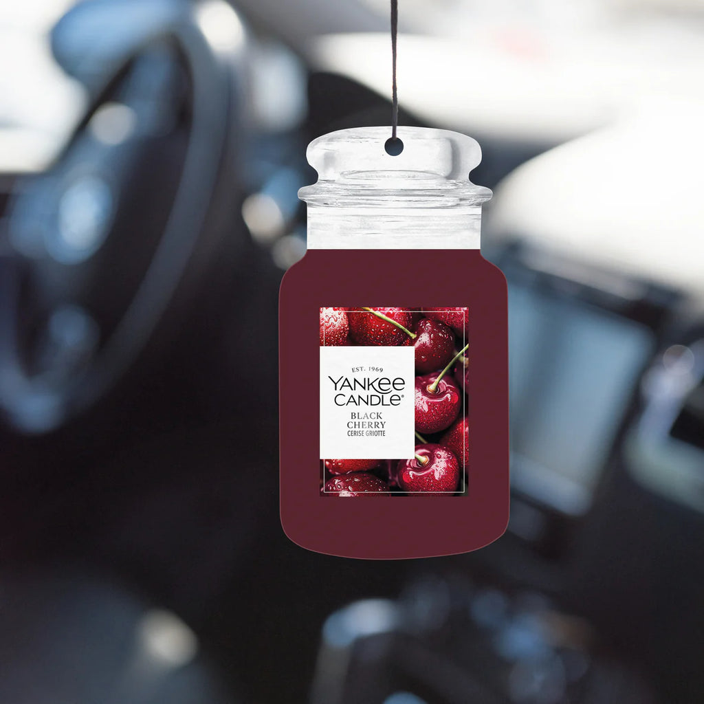 Yankee Candle - Black Cherry - Car Jar 3-Pack