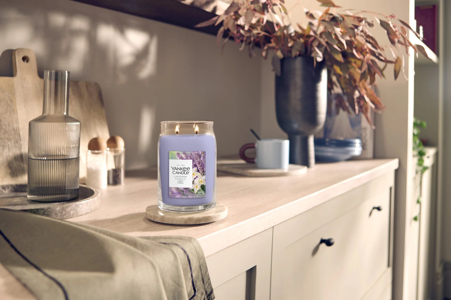Yankee Candle - Lavender Vanilla - Large Jar