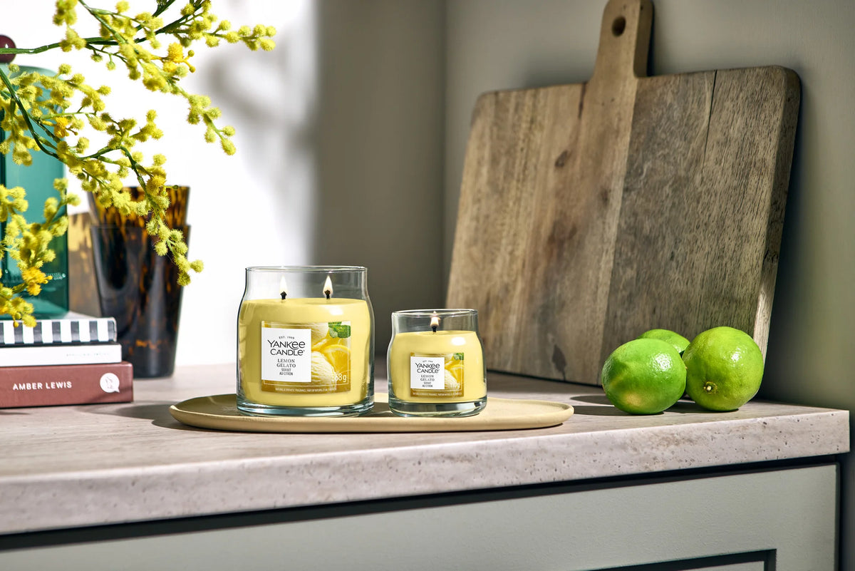 Yankee Candle - Lemon Gelato - Moyenne Jarre