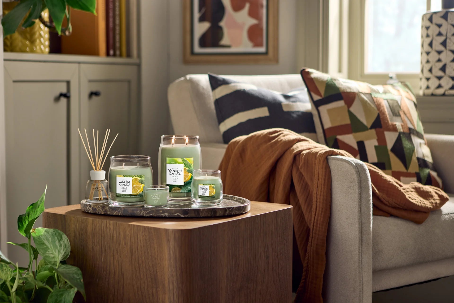 Yankee Candle - Sage & Citrus - Large Jar