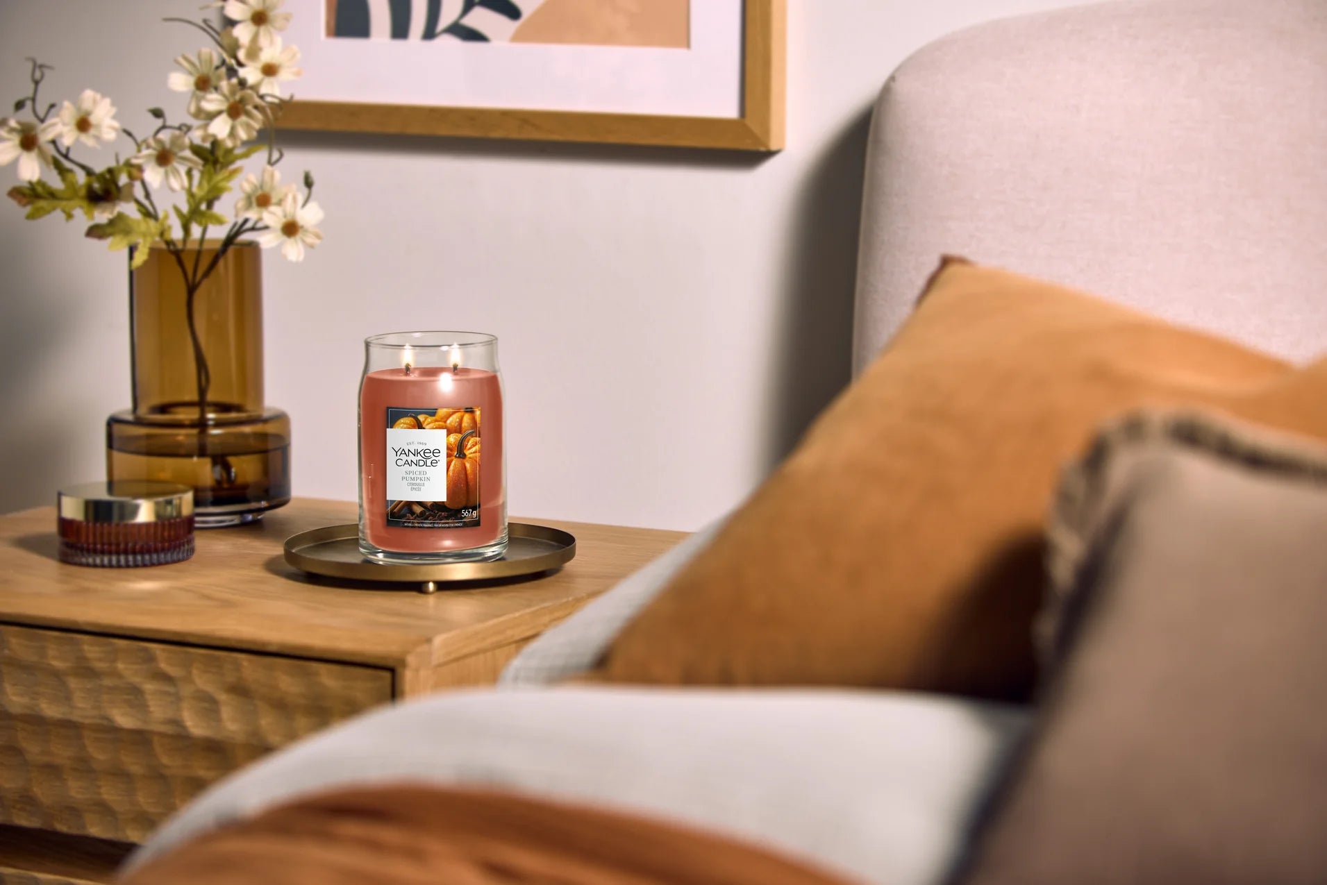Yankee Candle - Spiced Pumpkin - Small Jar