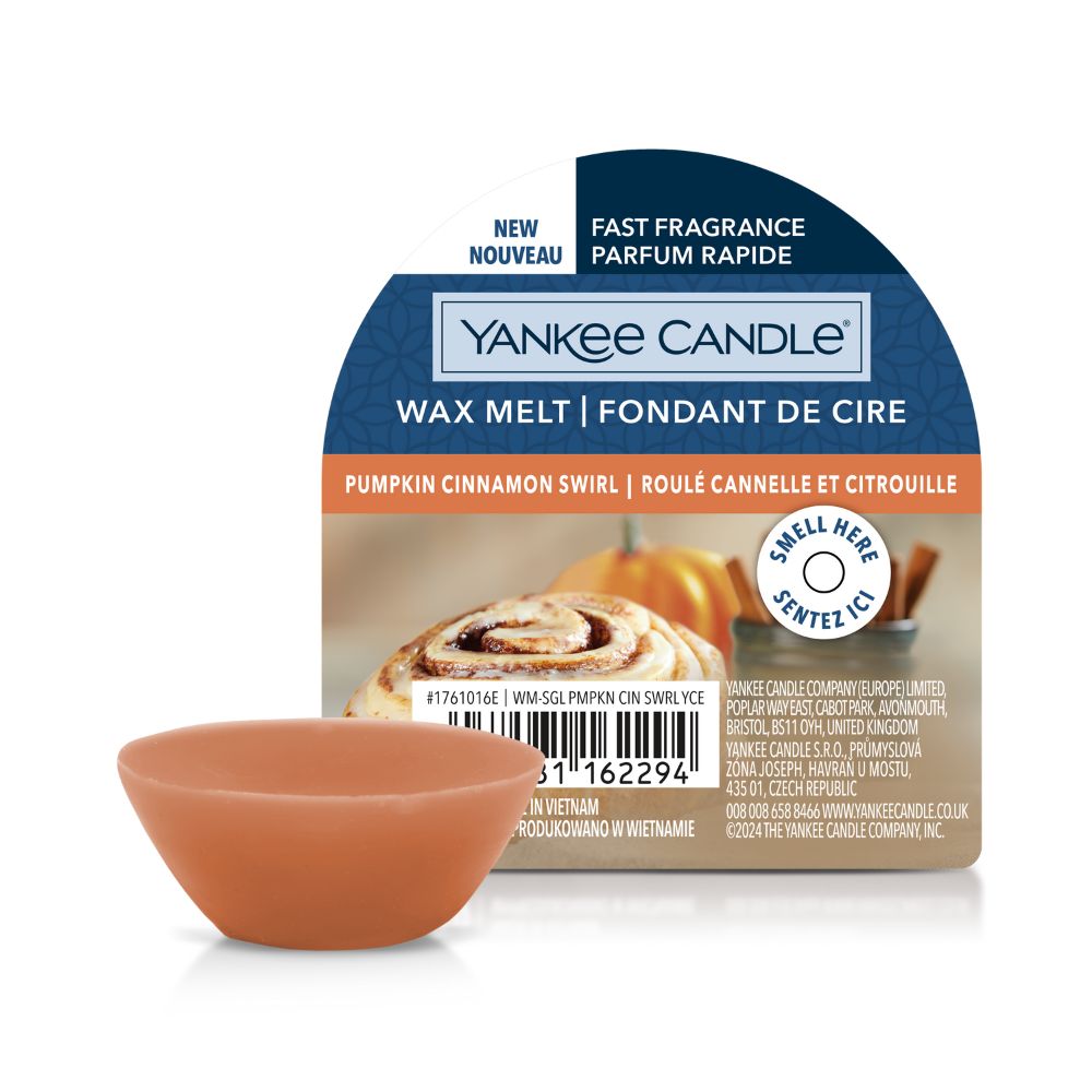 Yankee Candle - Pumpkin Cinnamon Swirl - Wax Melt