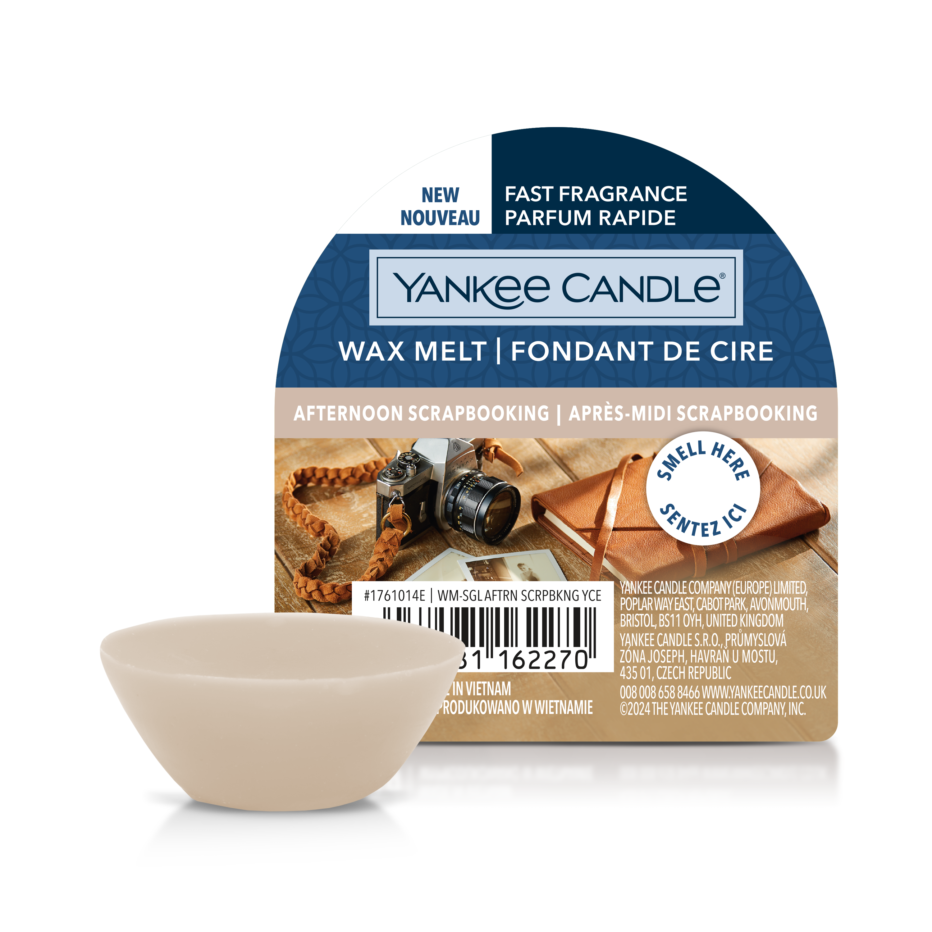 Yankee Candle - Afternoon Scrapbooking - Wax Melt