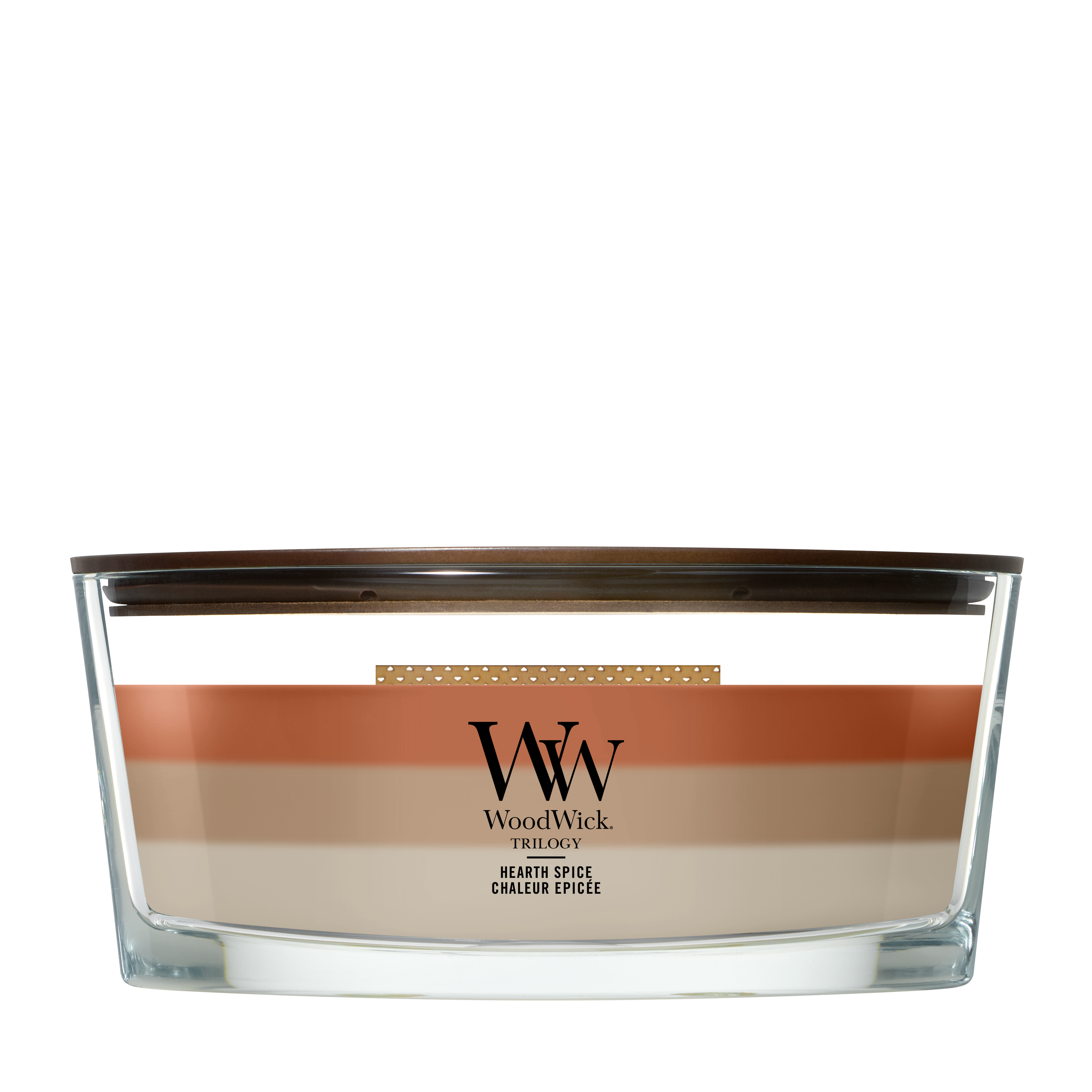 WoodWick - Trilogy Hearth Spice - Ellipse Geurkaars