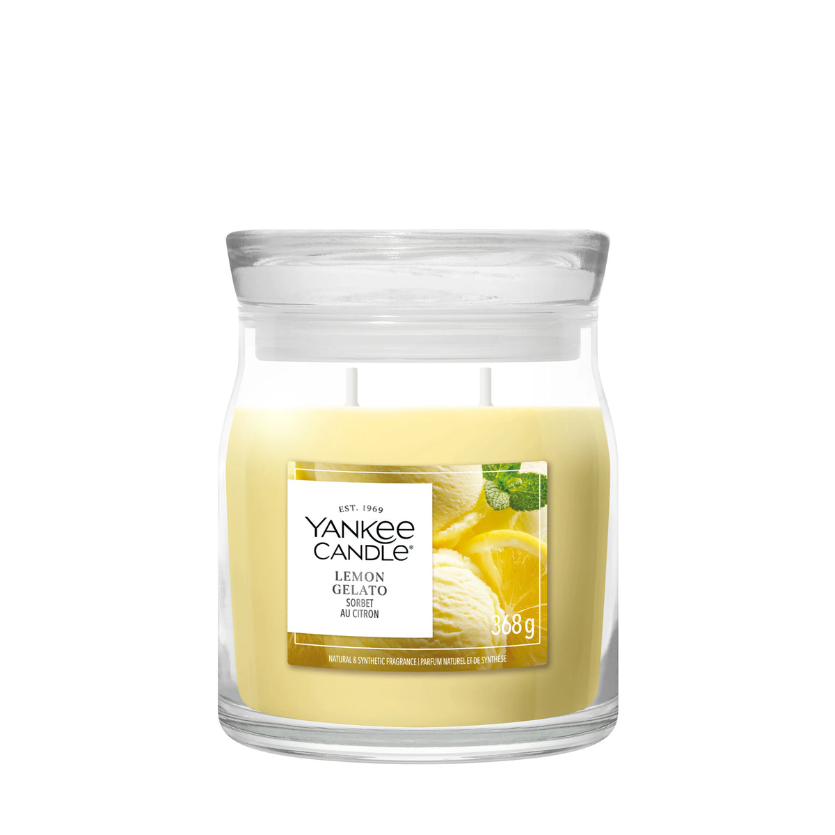 Yankee Candle - Lemon Gelato - Moyenne Jarre