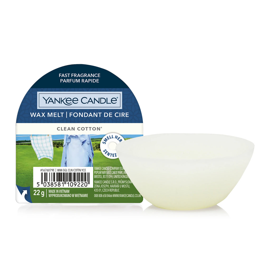 Yankee Candle - Clean Cotton - Wax Melt