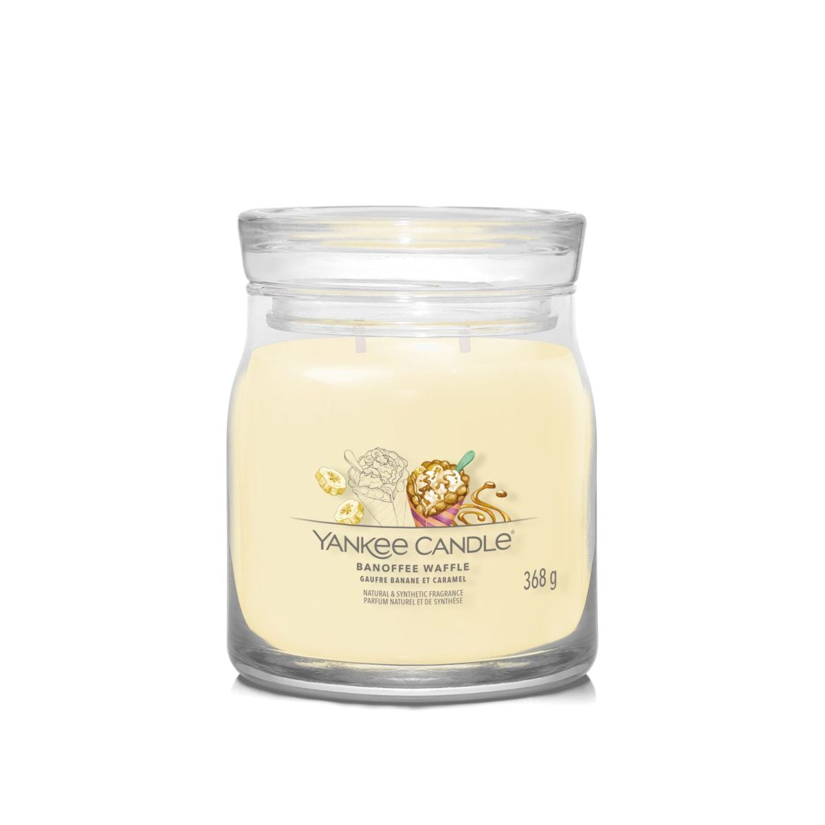 Yankee Candle - Banoffee Waffle Signature Medium Jar