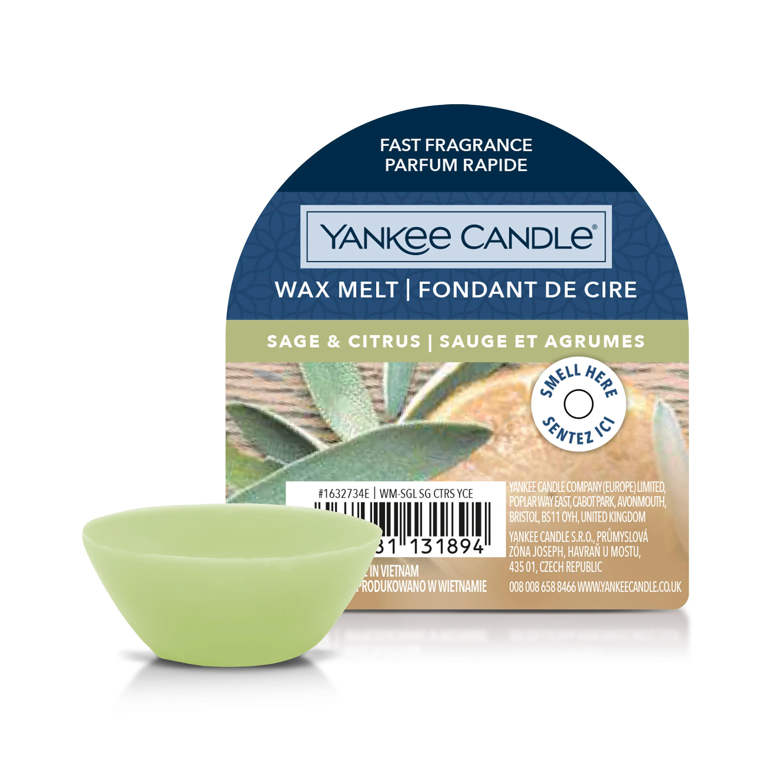 Yankee Candle - Sage & Citrus - Wax Melt