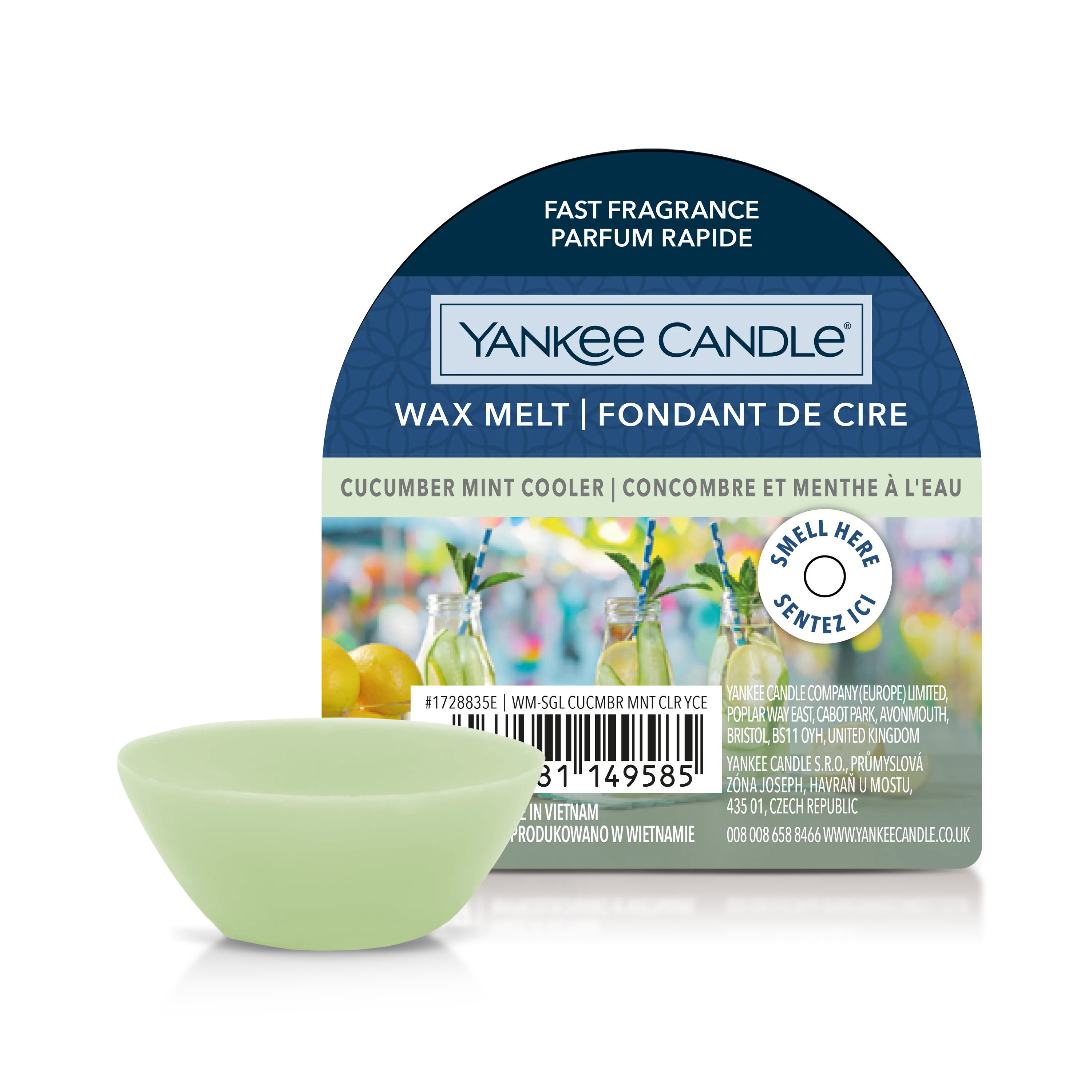 Yankee Candle - Cucumber Mint Cooler - Wax Melt