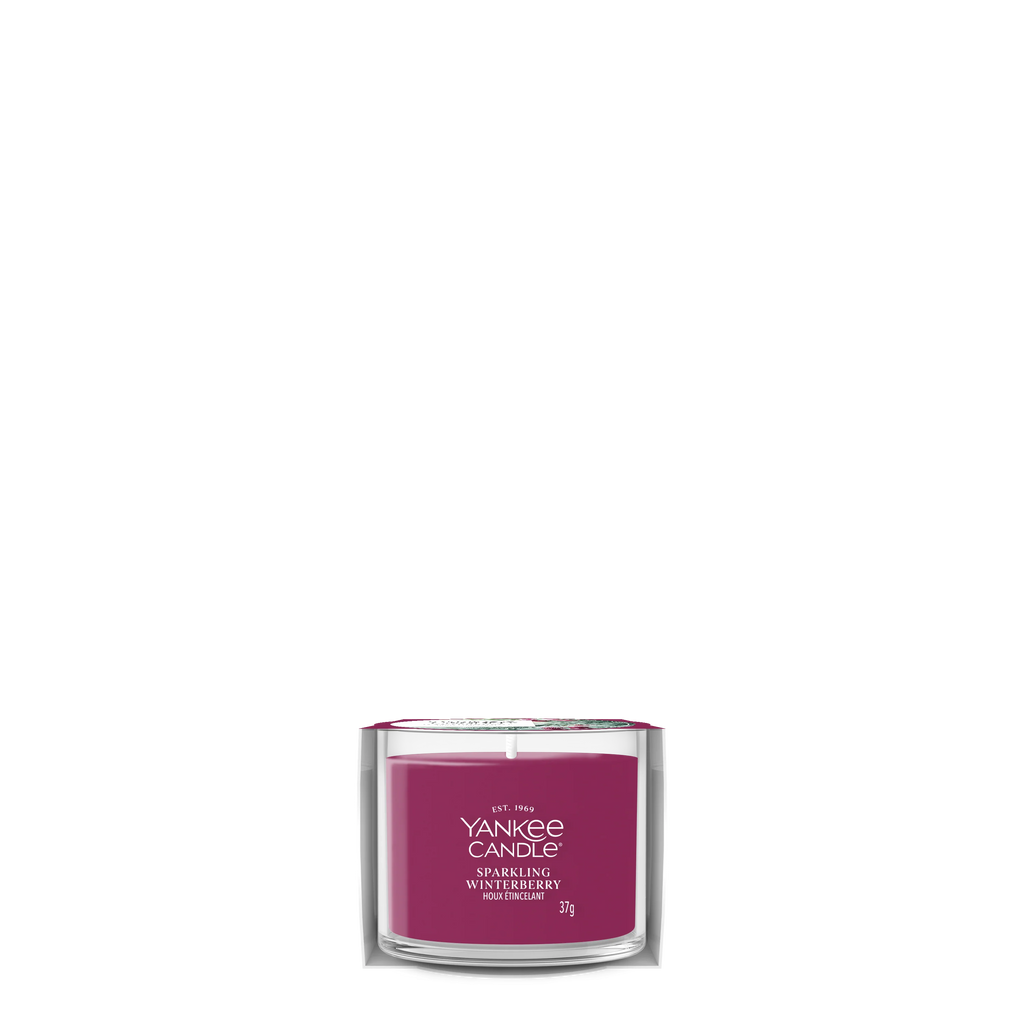 Yankee Candle - Sparkling Winterberry - Mini Bougie Votive Remplie
