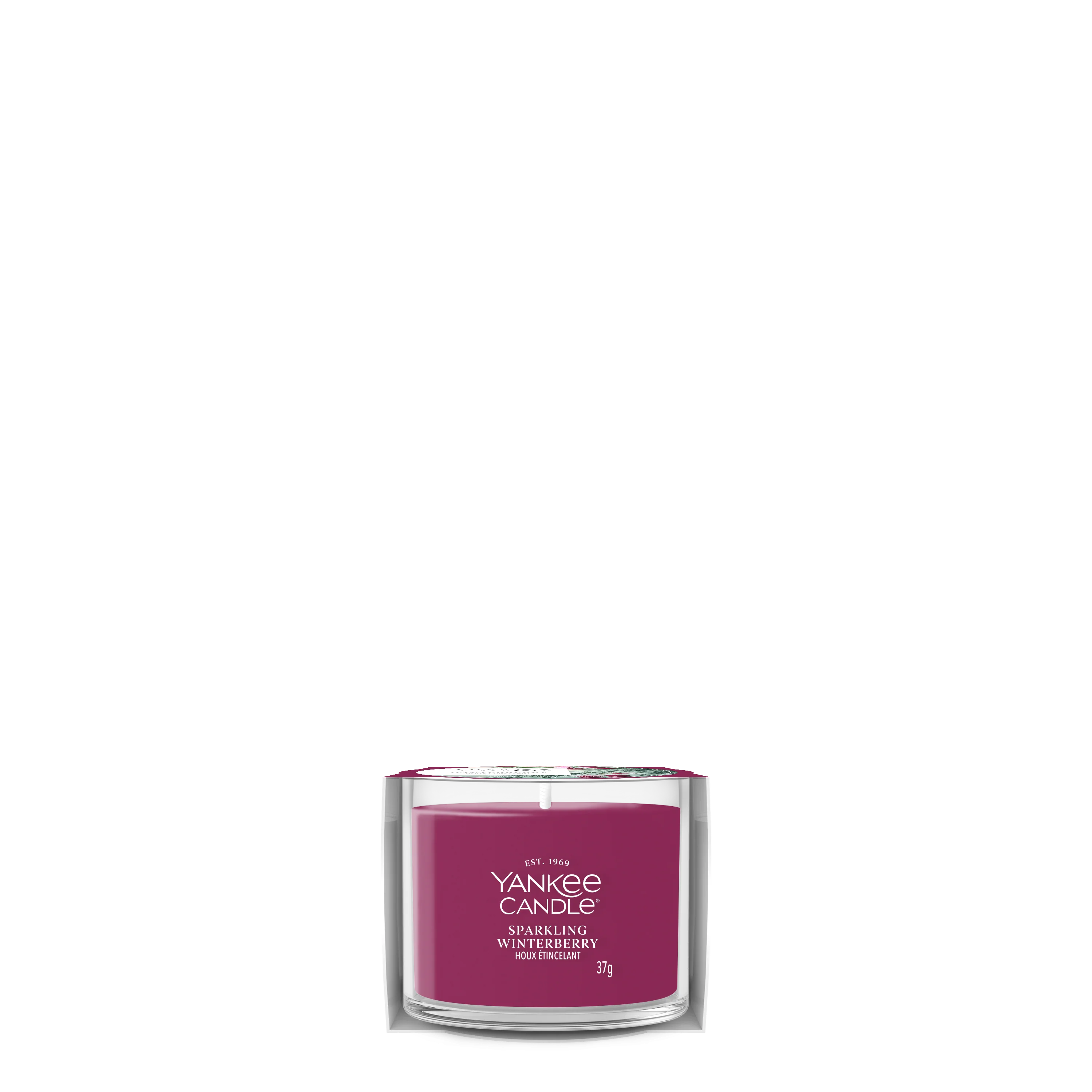 Yankee Candle - Sparkling Winterberry - Mini Bougie Votive Remplie