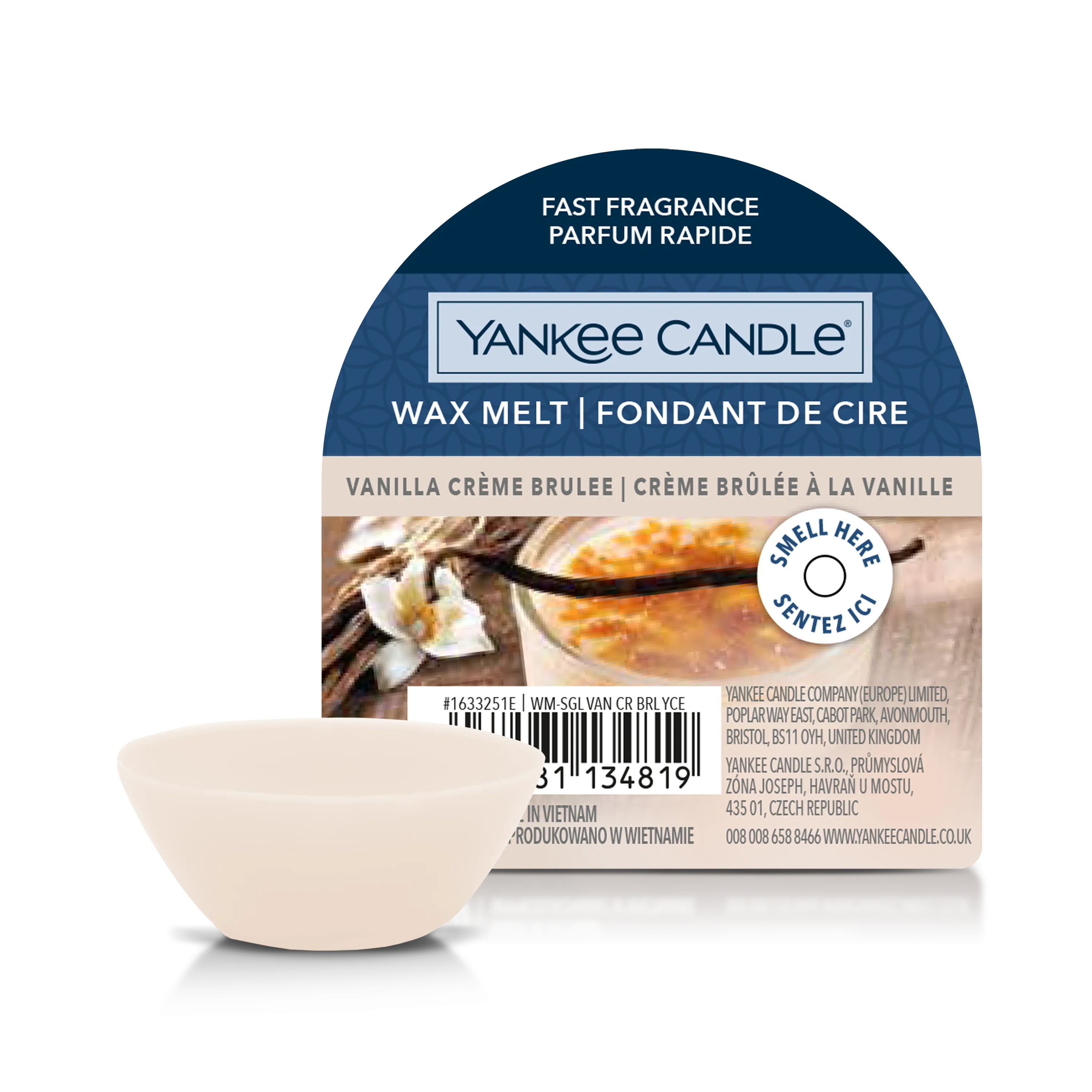 Yankee Candle - Vanilla Crème Brulee - Wax Melt