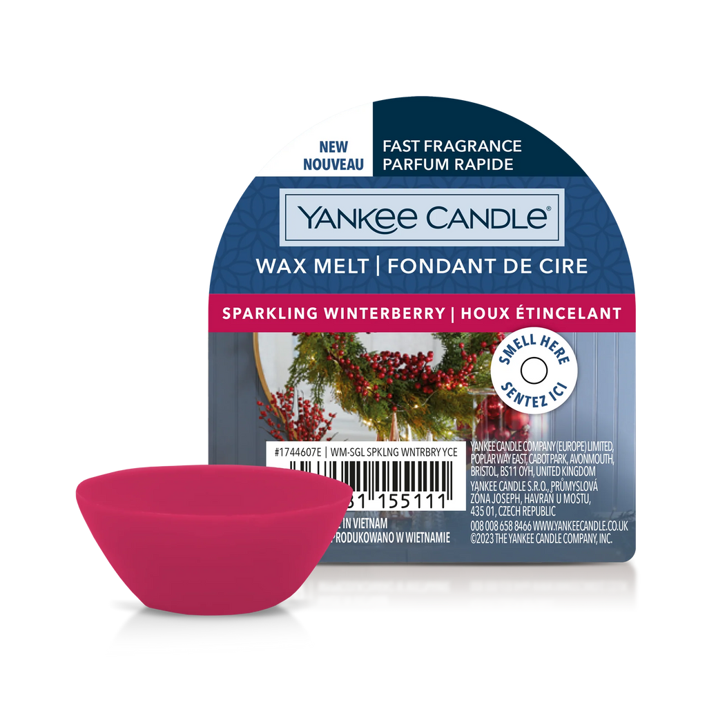 Yankee Candle - Sparkling Winterberry - Wax Melt