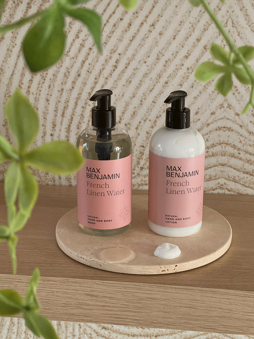 Max Benjamin - Coffret Cadeau Main & Corps - Eau de Linge Française