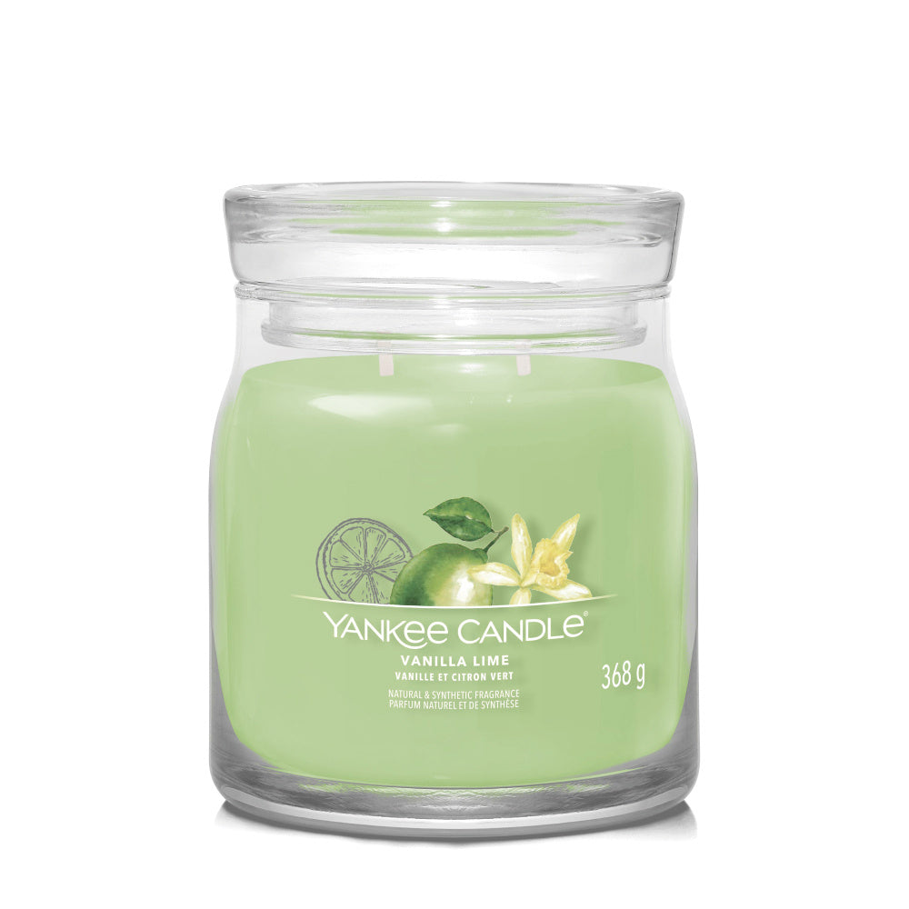 Yankee Candle - Vanilla Lime Signature Medium Jar