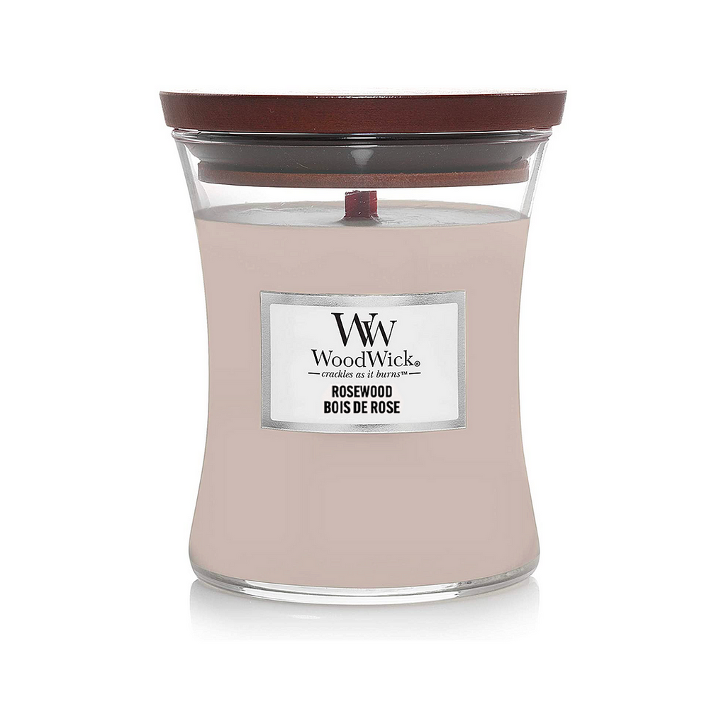 WoodWick - Rosewood Medium Geurkaars