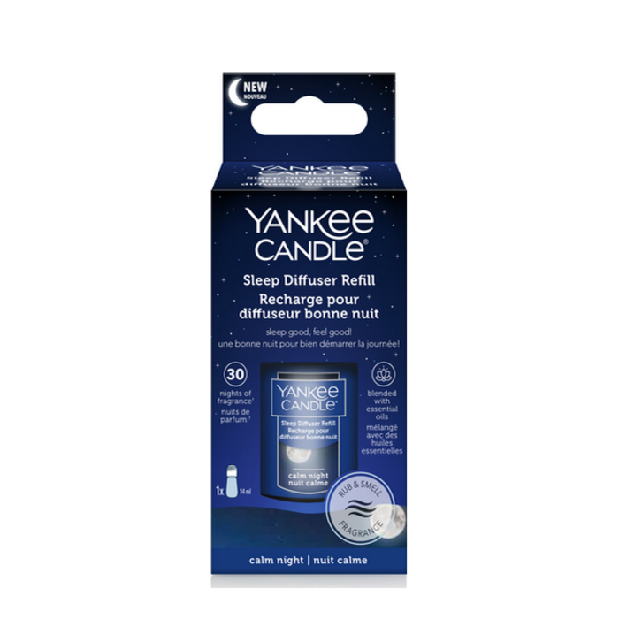 Yankee Candle - Sleep Diffuser Navulling - Calm Night